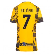 Inter Milan Piotr Zielinski #7 Tredjedrakt Kvinner 2024-25 Kortermet
